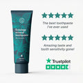 Probiotic toothpaste promoting oral health through beneficial bacteria for healthier gums and teeth.