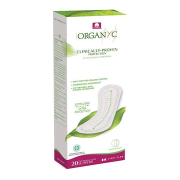 Organyc Panty Liners Flat Extra Long