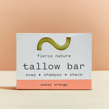 Multi-Use Tallow Bar (Sweet Orange Scented)
