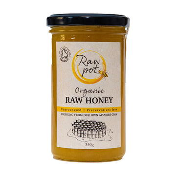 Organic Raw Honey 350g