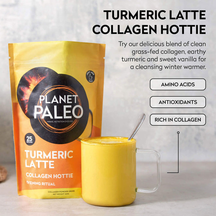 Planet Paleo Turmeric Latte 260g - Halal Certified