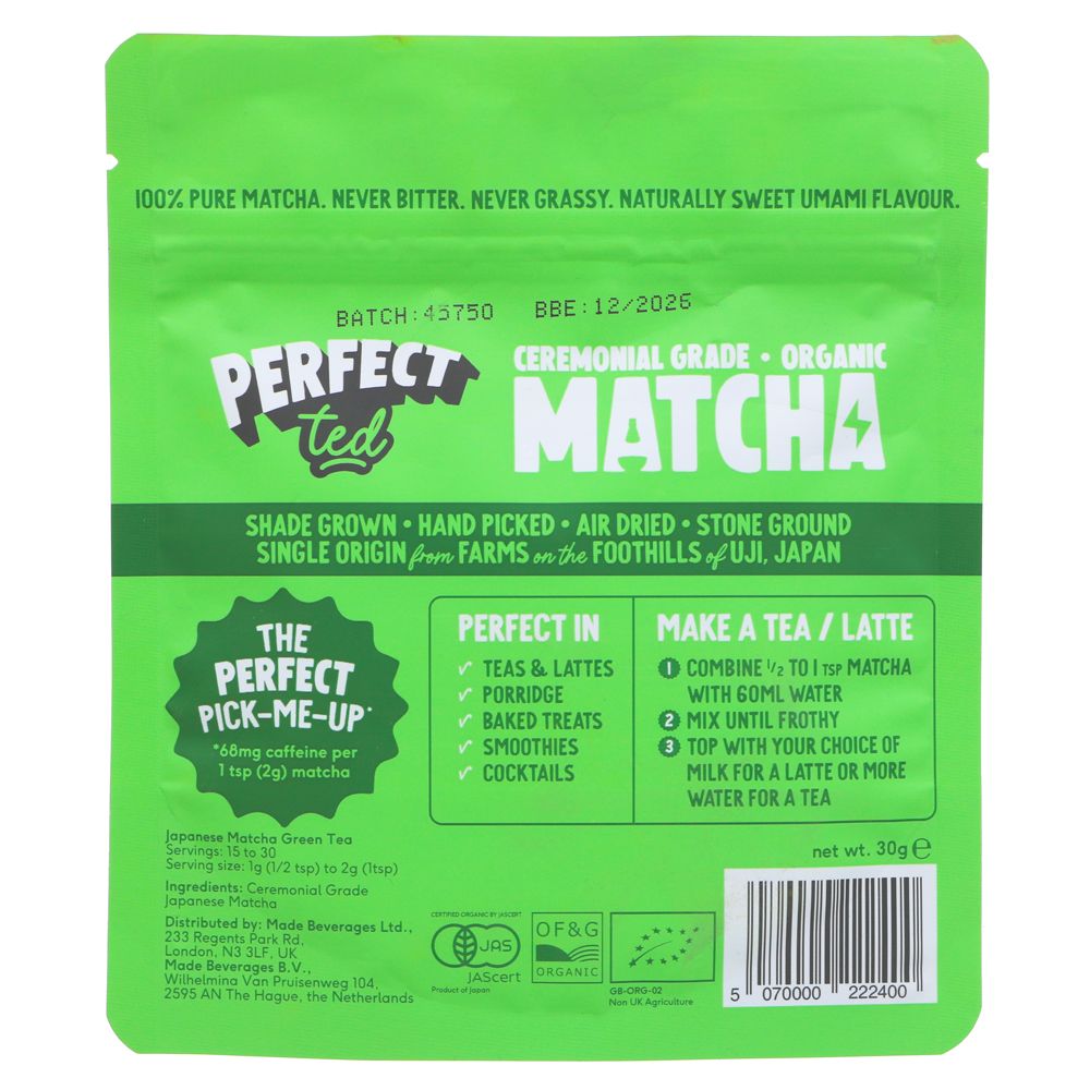 Perfectted Matcha Powder 30g