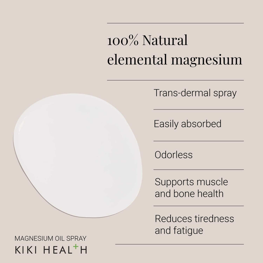 Magnesium Oil Spray 125ml