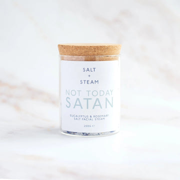 Salt + Steam Not Today, Satan Facial Steam – Eucalyptus &amp; Rosemary (50g / 200g)