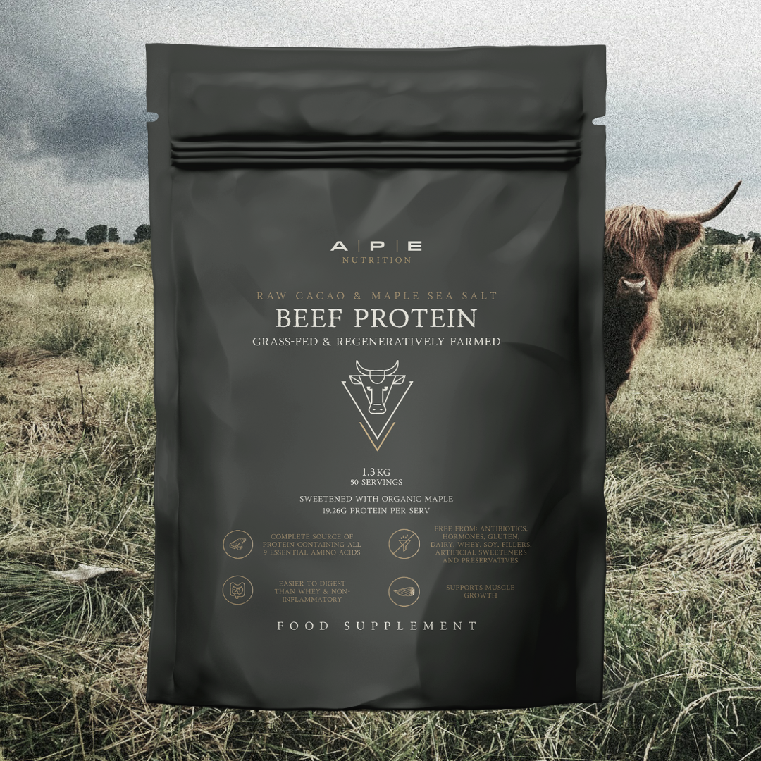 Grass-Fed Beef Protein | Raw Cacao & Maple Sea Salt: Raw Cacao & Maple Sea Salt- 1.27kg