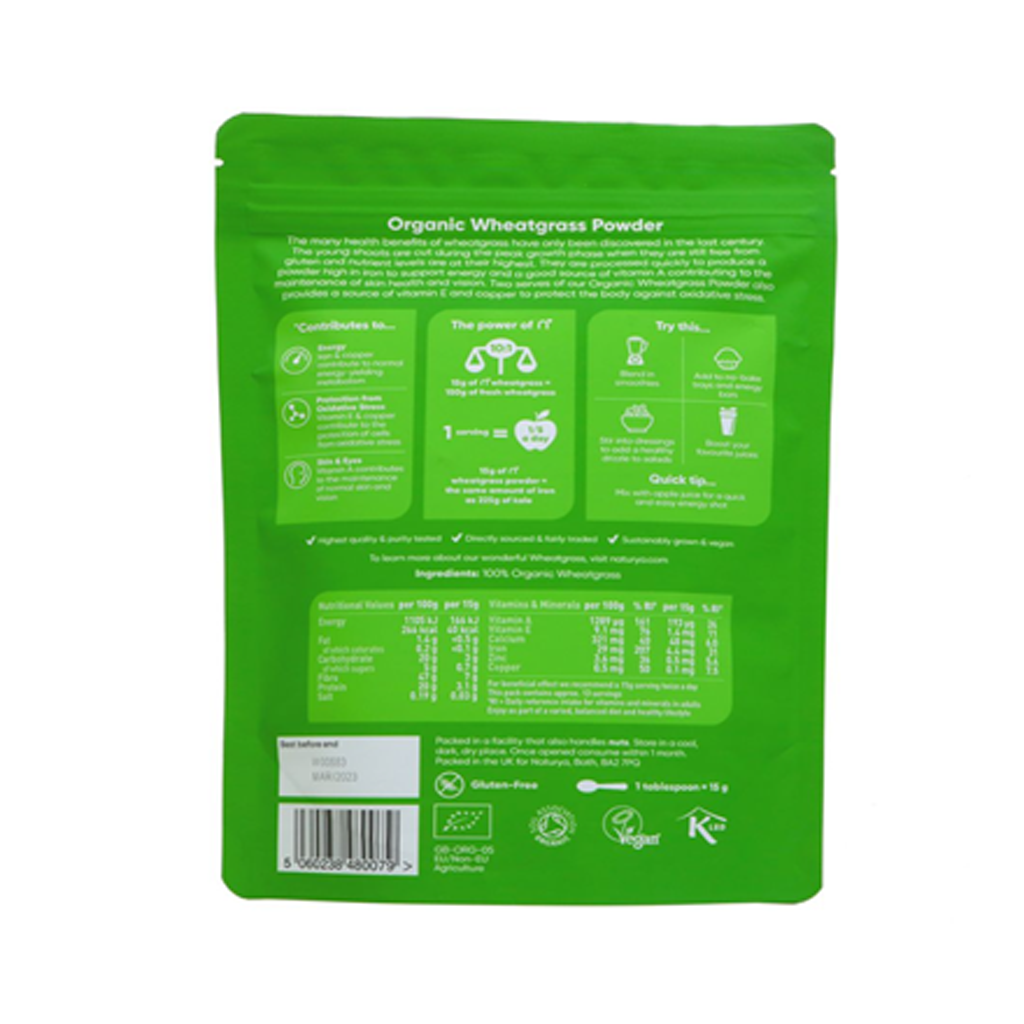 Naturya Organic Wheatgrass Powder 200g