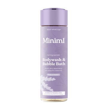 Miniml Body Wash & Bubble Bath – Calming Lavender