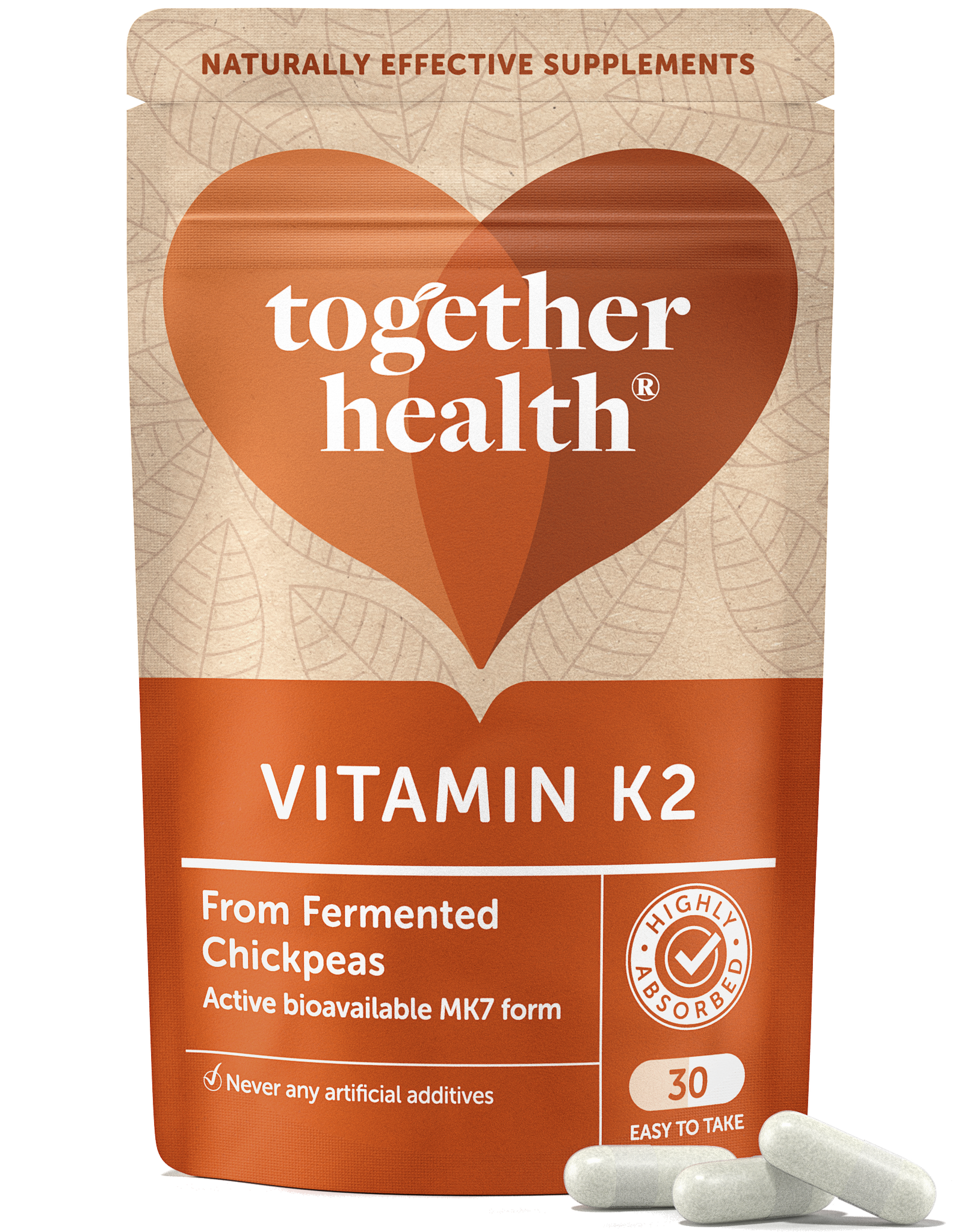 Vitamin K2 – Vegan Supplement – 30 Capsules