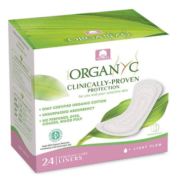 Organyc Panty Liners Folded Light Flow