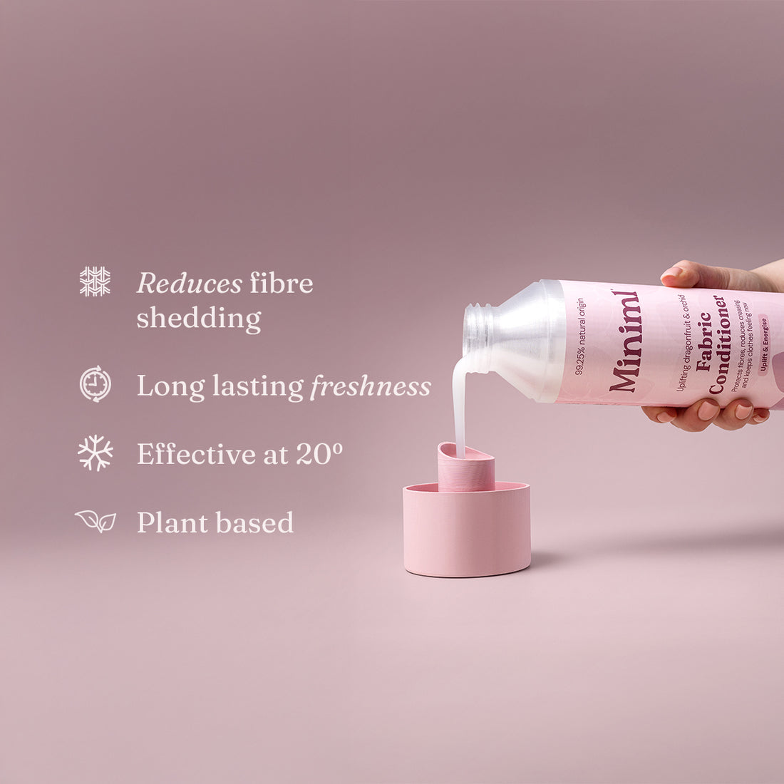 Miniml Fabric Conditioner – Uplifting Dragonfruit & Orchid
