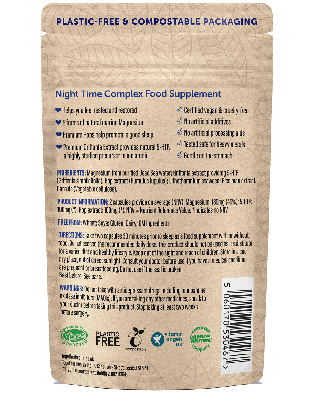 Night Time – Magnesium & Herbal Sleeping Aid