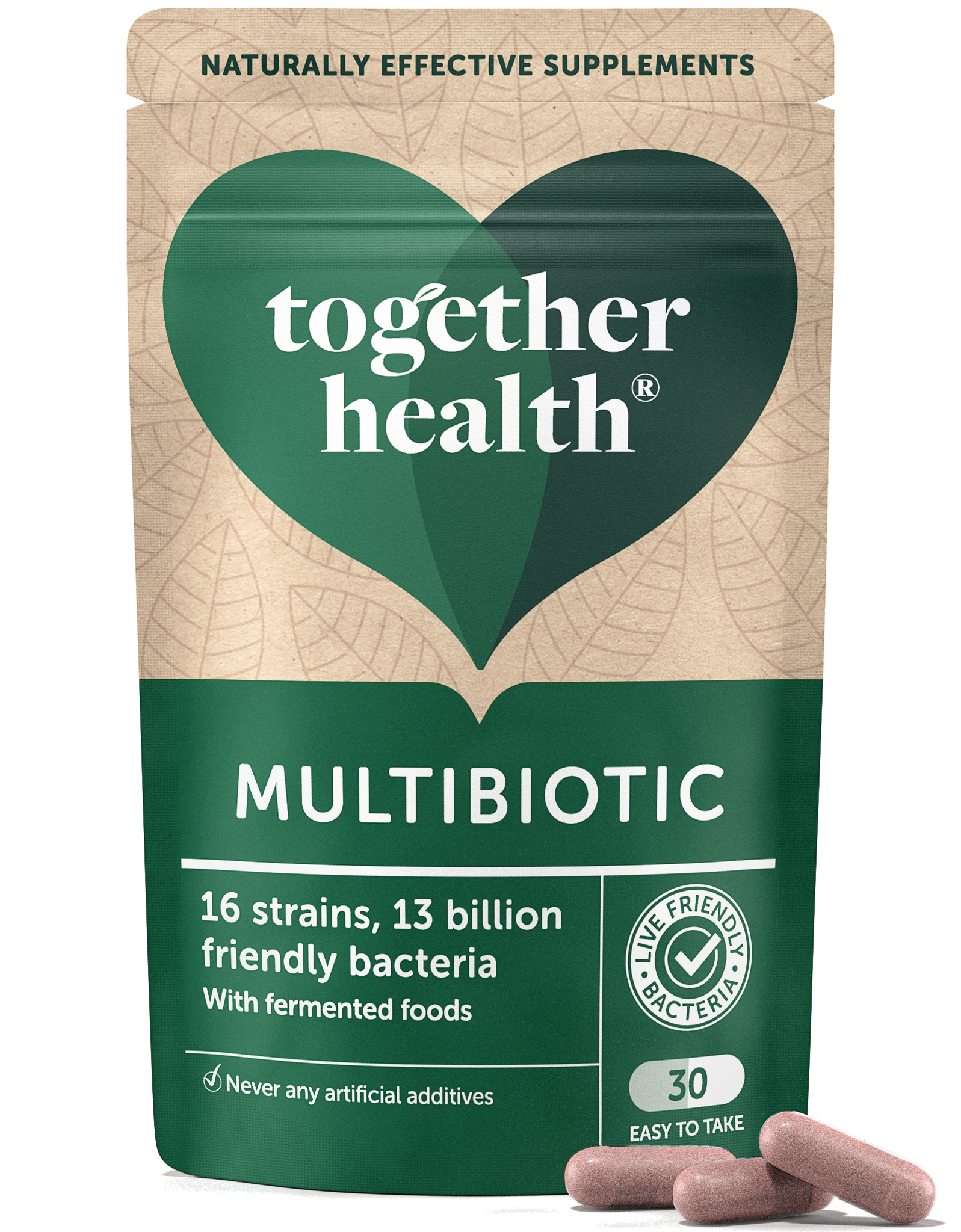 Multibiotic – Probiotic Supplement – Vegan