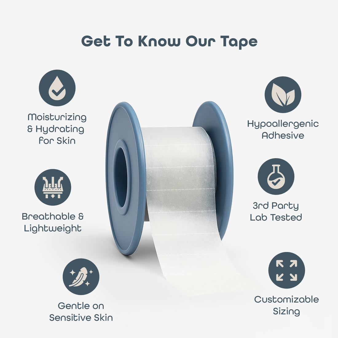 Sleep Habits Hydrating Mouth Tape – The Roll