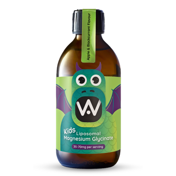 Well.Actually. Kids Liposomal Magnesium Glycinate – Apple &amp; Blackcurrant