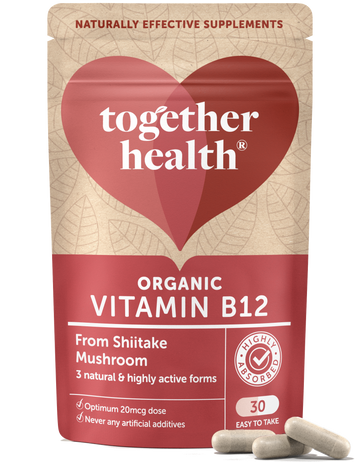 Vitamin B12 – Organic – 30 Capsules