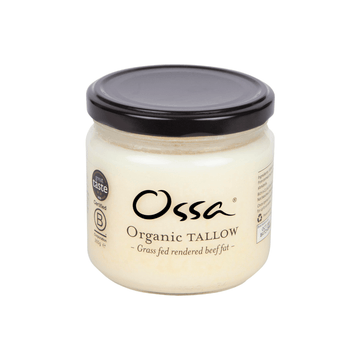 Ossa Organic Tallow – Grass-Fed Rendered Beef Fat (265 g)