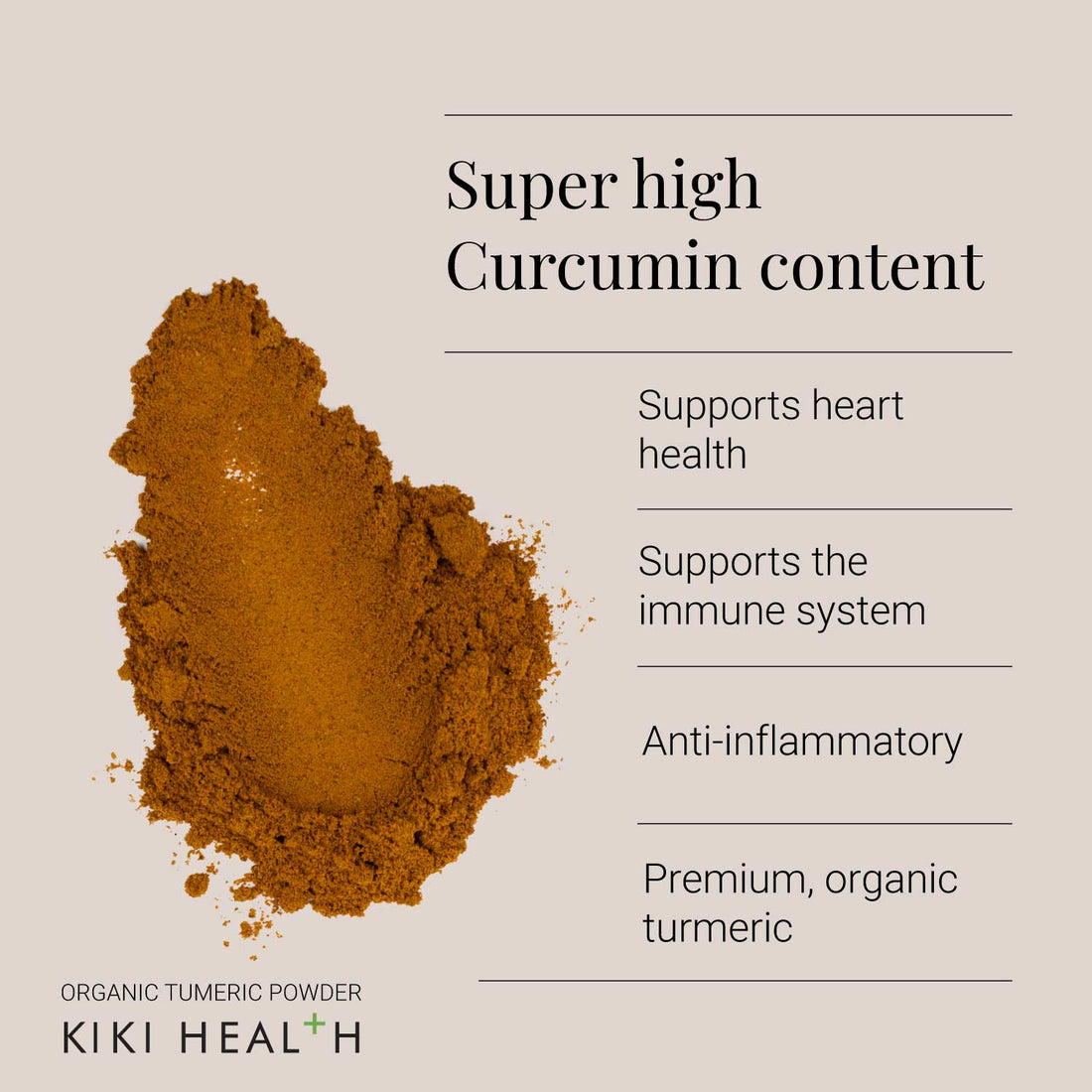 Organic Premium Turmeric Powder 150g