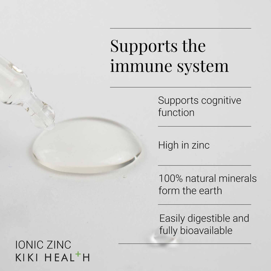 Ionic Zinc Liquid Concentrate – 50ml
