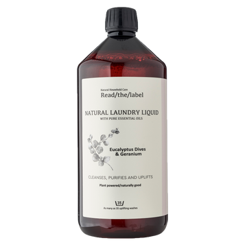 Read/the/Label London Natural Laundry Liquid – Eucalyptus Dives & Geranium 1000 ml