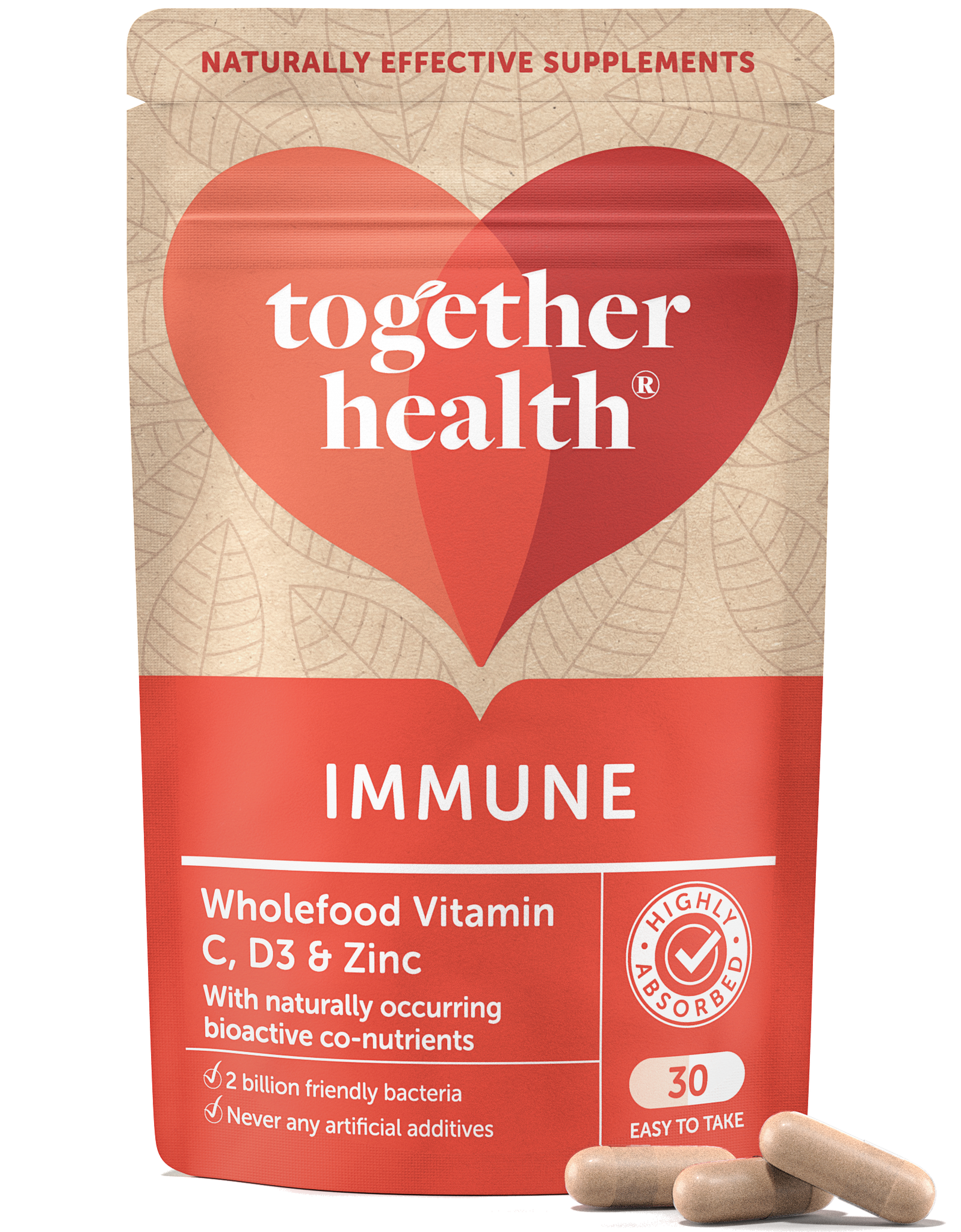 Immune – Vitamins for Immune System – 30 Capsules