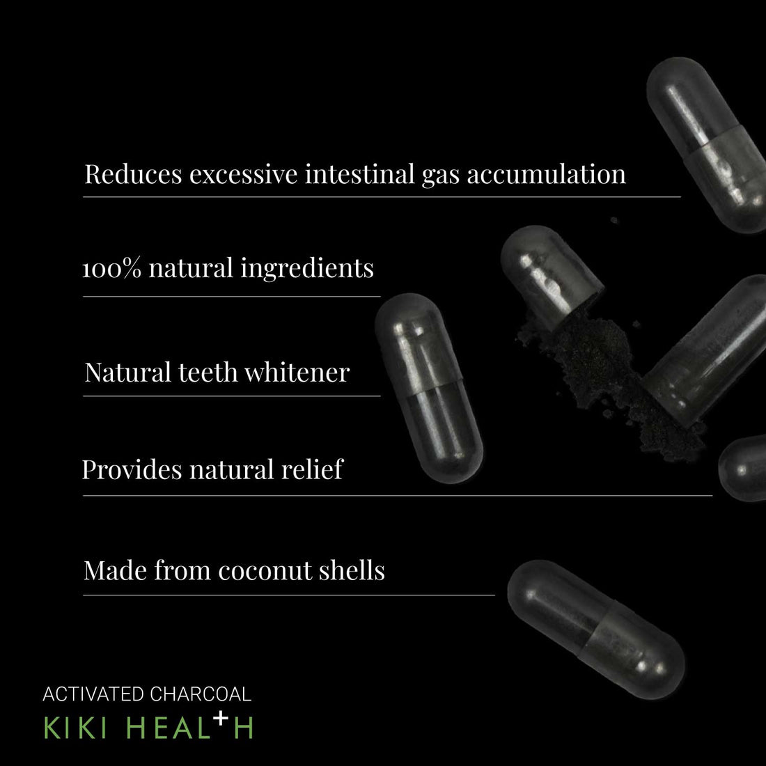 Activated Charcoal 50 Vegicaps