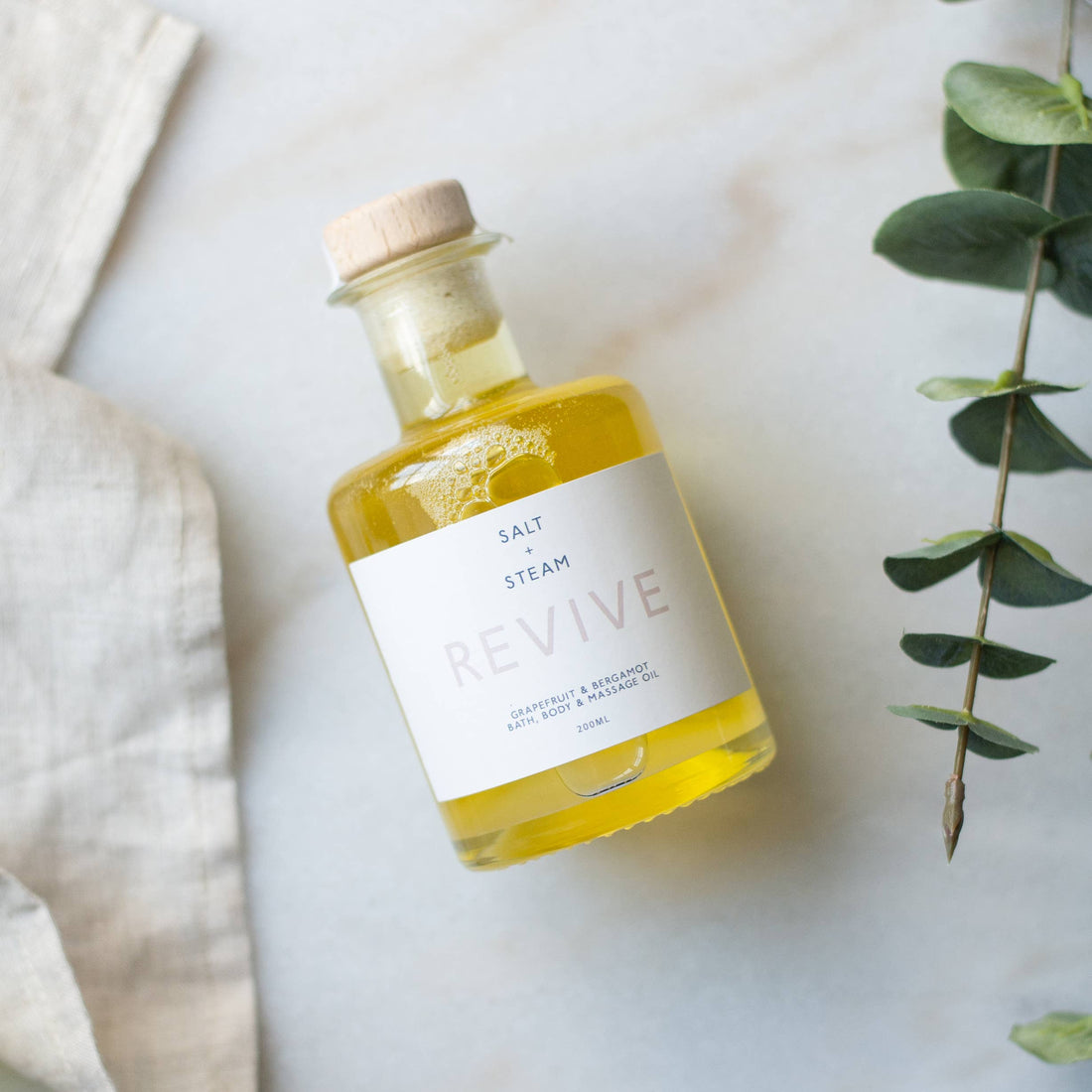 Salt + Steam Revive Bath & Body Oil – Grapefruit & Bergamot (100ml)