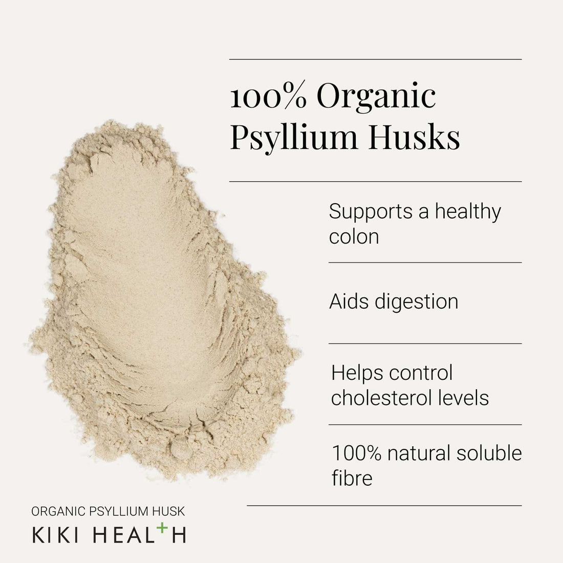 Organic Psyllium Husk Powder 275g