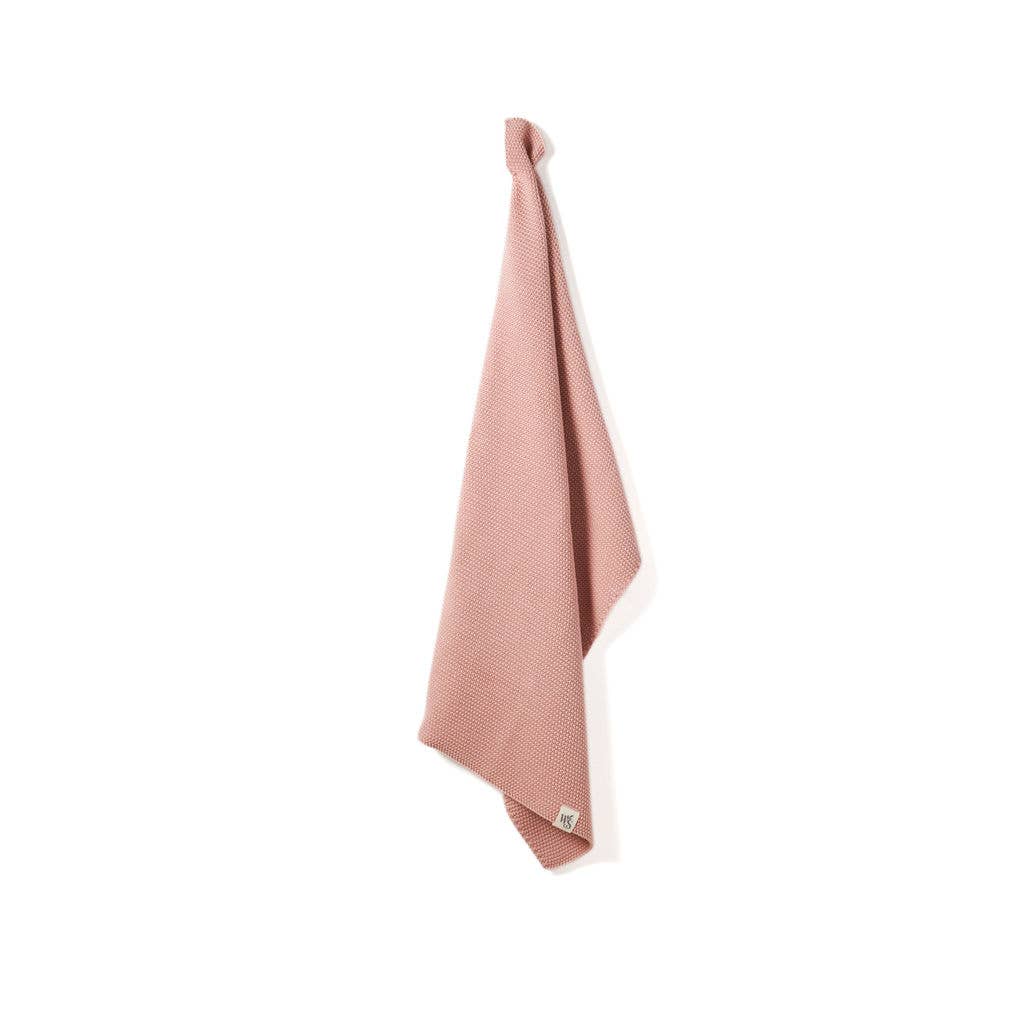 Wild &amp; Stone Hand Towel – 100% Organic Cotton – Rose