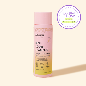 Delhicious Rich Roots Shampoo – Hair Growth & Repair Shampoo (250ml)