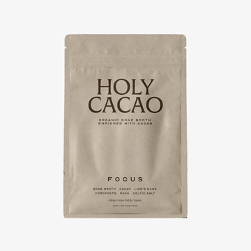 Holy Cacao Focus Blend – Ceremonial Cacao, Lion's Mane & Cordyceps