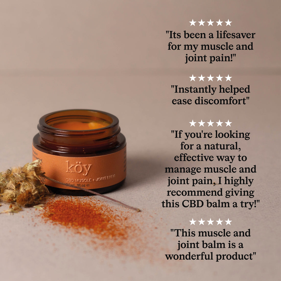 CBD Muscle and Joint Balm 30G