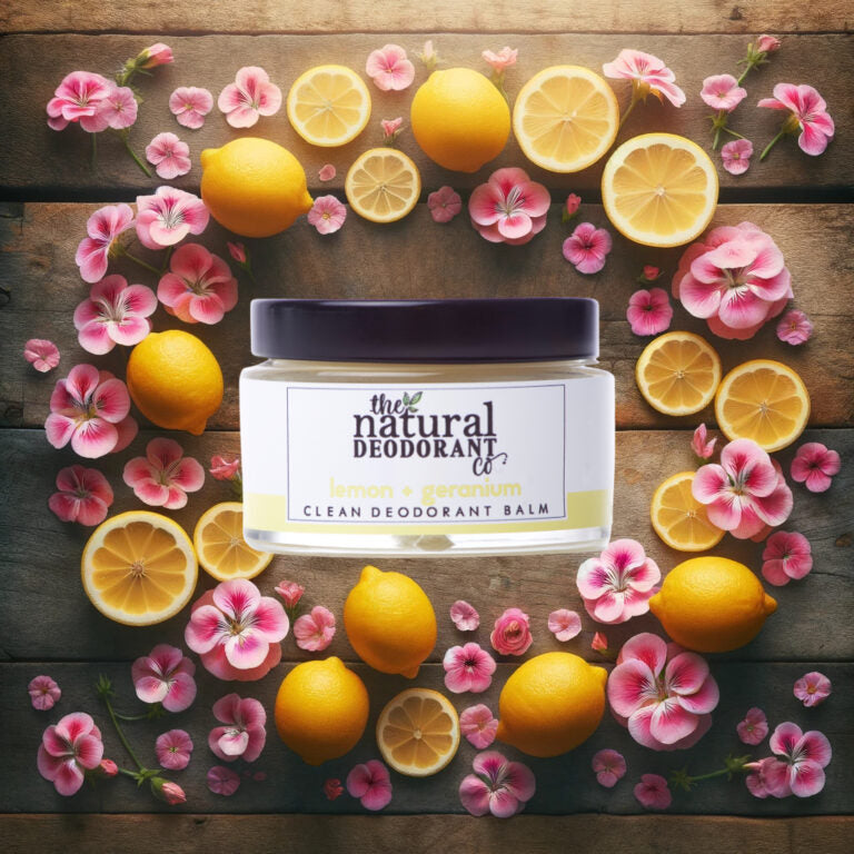 Clean Deodorant Balm Lemon + Geranium 55g