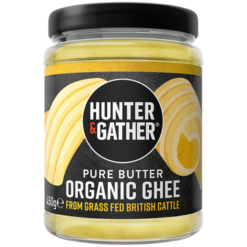 Hunter & Gather Organic Grass-Fed Ghee – British Clarified Butter (450g)