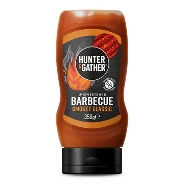 Hunter & Gather Unsweetened BBQ Sauce – Smokey Classic (350g)