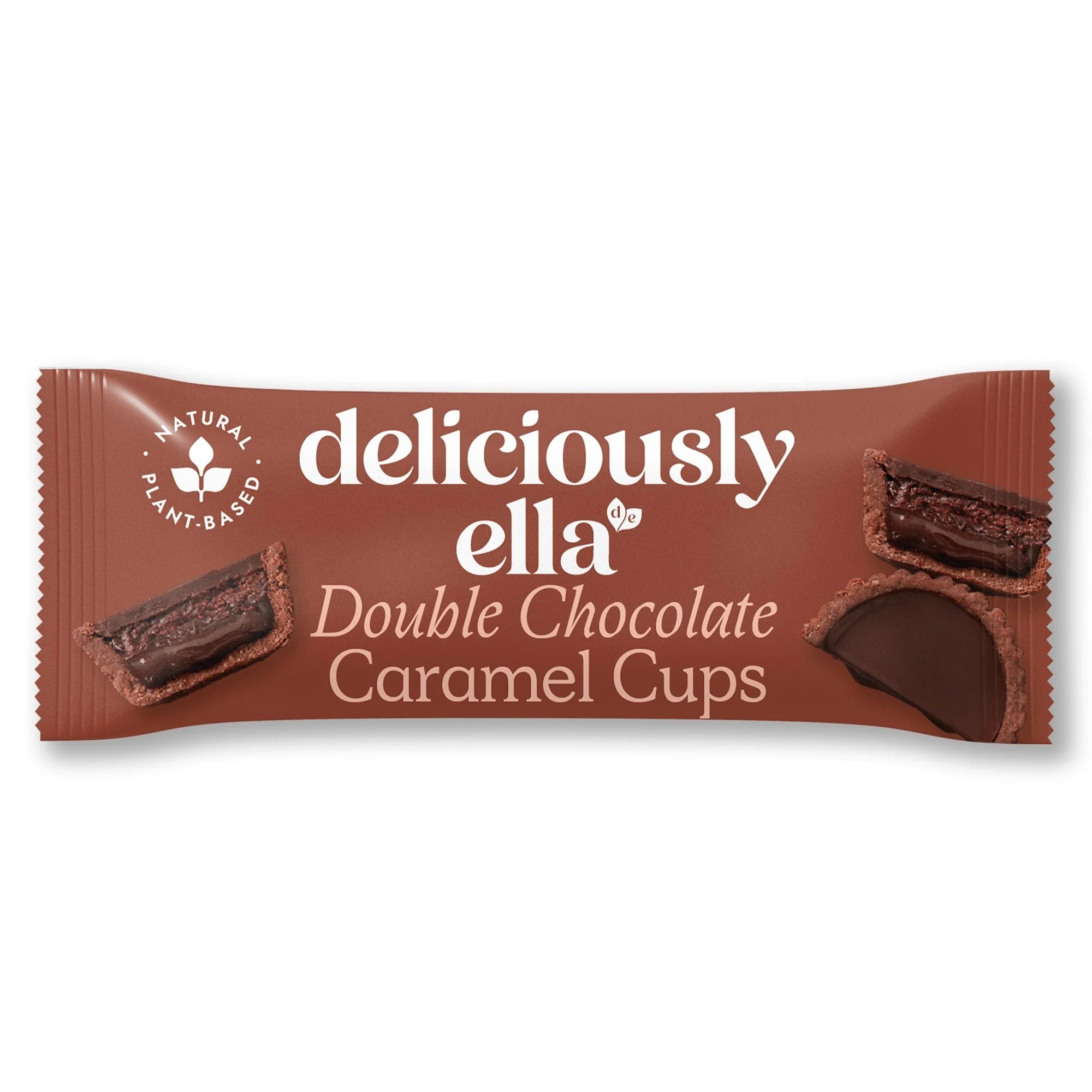 Deliciously Ella Salted Caramel Cups - Double Chocolate