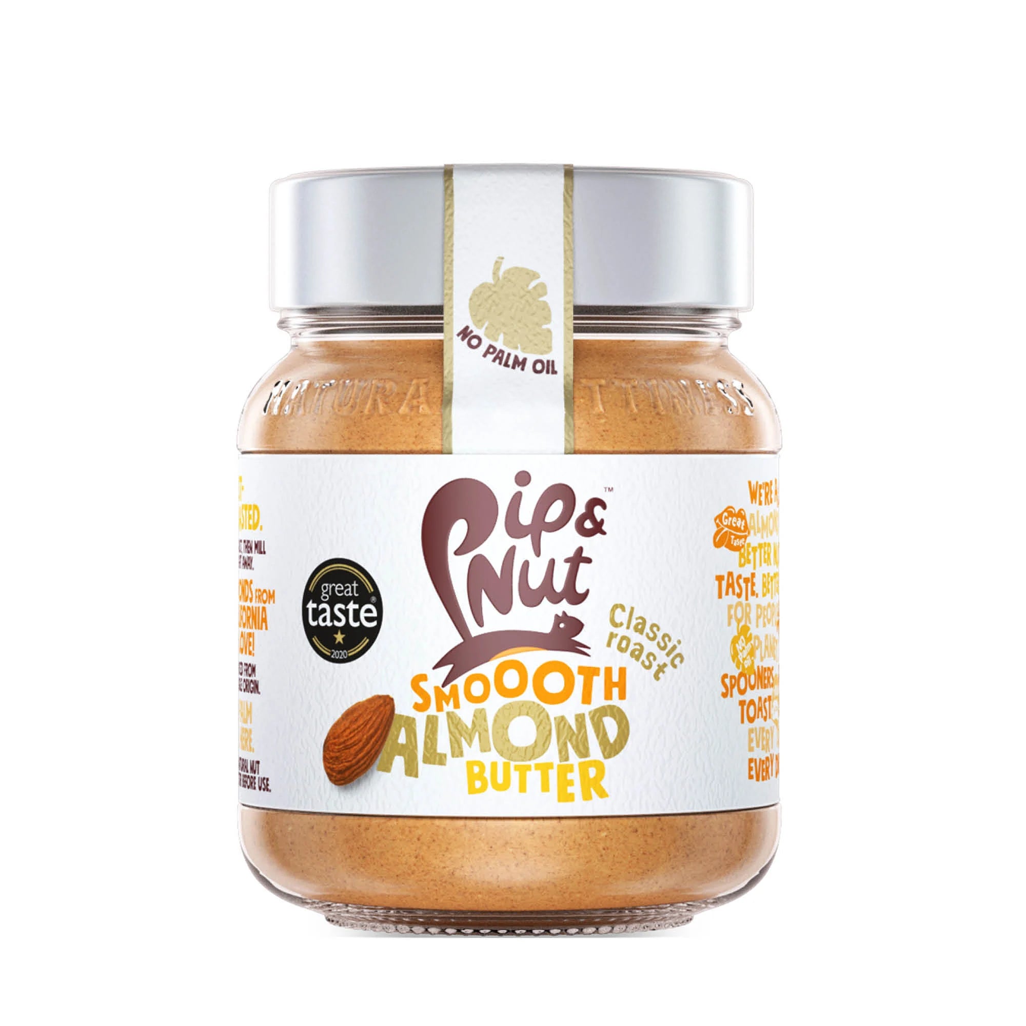 Pip & Nut Jar - Smooth Almond Butter 170g