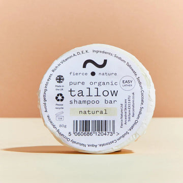 Fierce nature Tallow Shampoo bar (unscented)