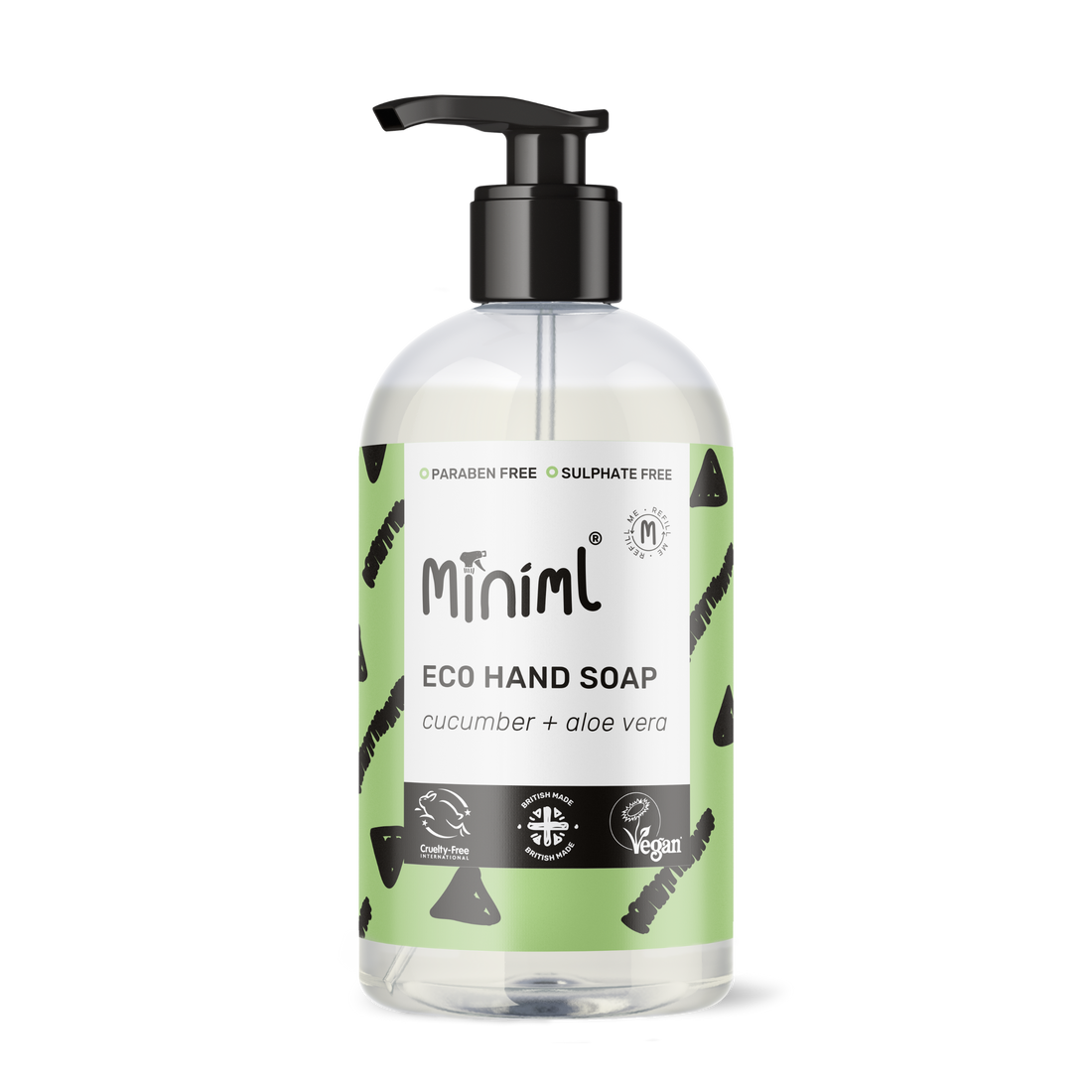 Hand Soap - Cucumber + Aloe Vera 500ml