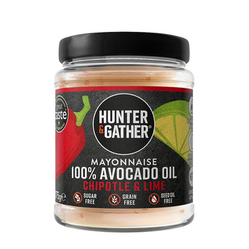 Hunter & Gather Avocado Oil Mayonnaise - Chipotle & Lime - 175g