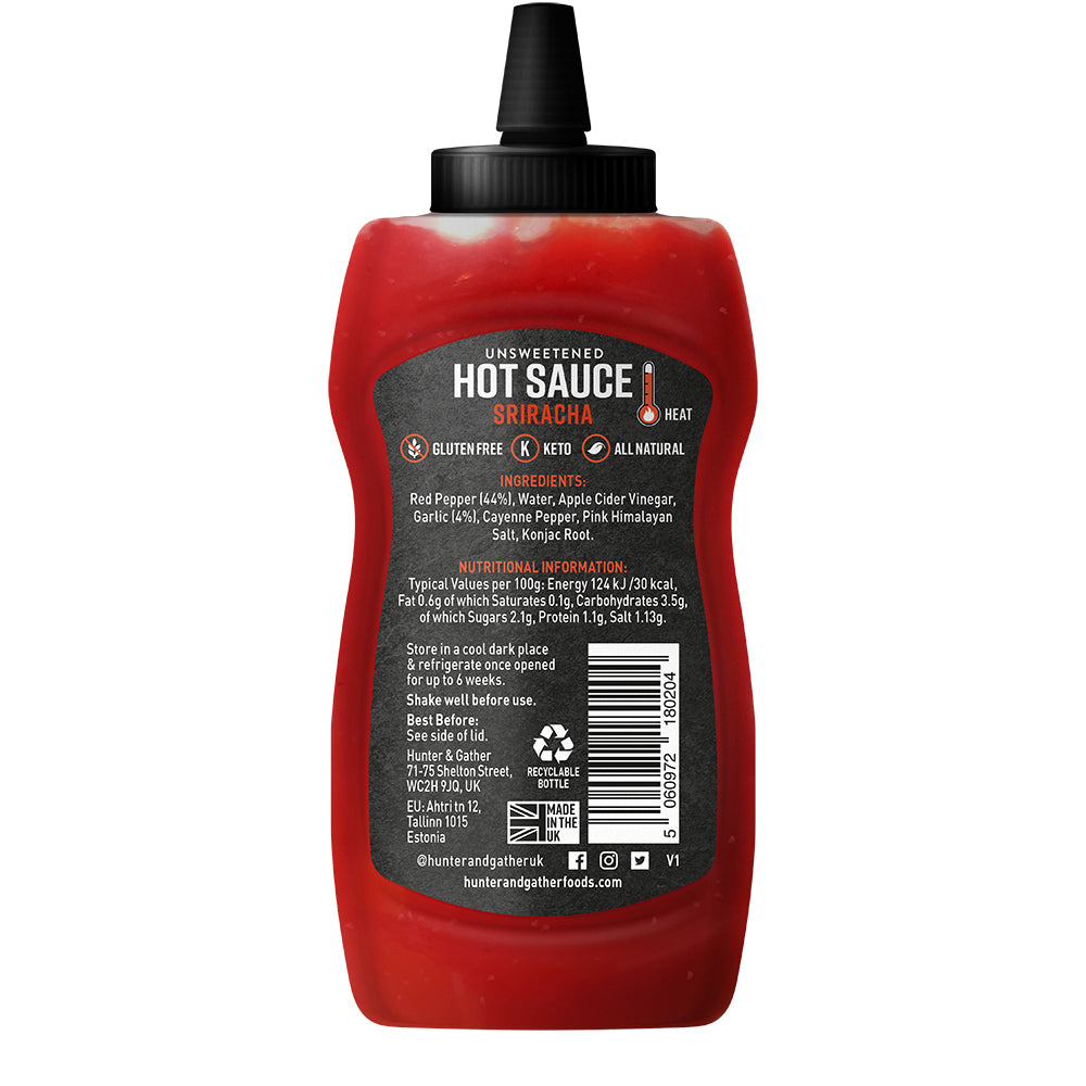 Hunter & Gather Hot Sauce - Squeezy - 350g