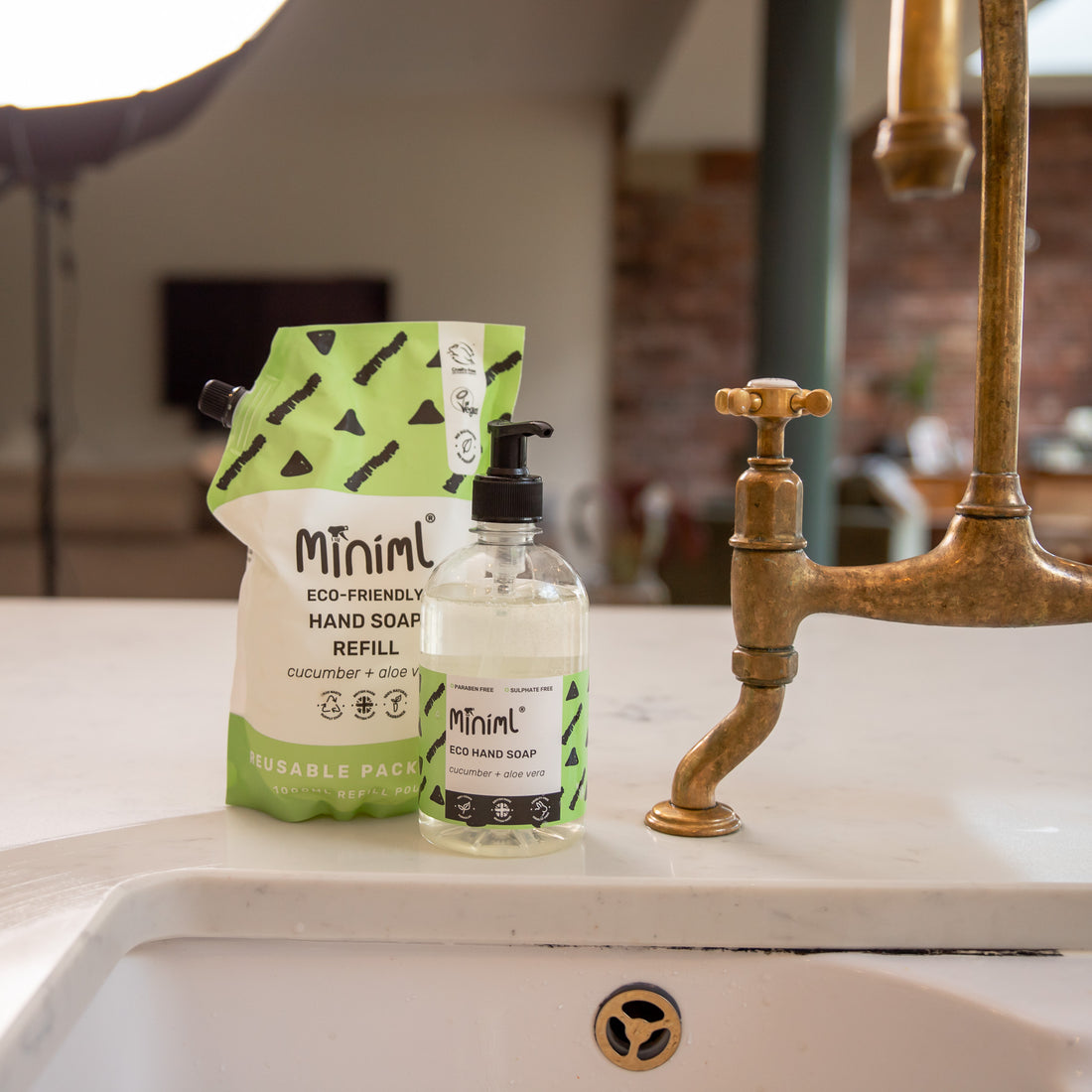 Hand Soap - Cucumber + Aloe Vera 500ml