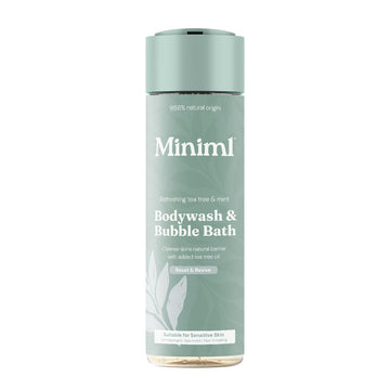 Miniml Body Wash &amp; Bubble Bath – Refreshing Tea Tree &amp; Mint