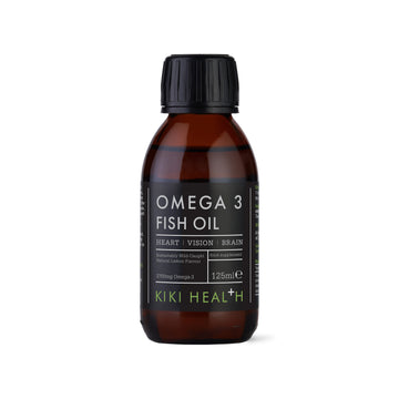 KIKI Health Omega 3 Fish Oil – Lemon Flavour (125ml)