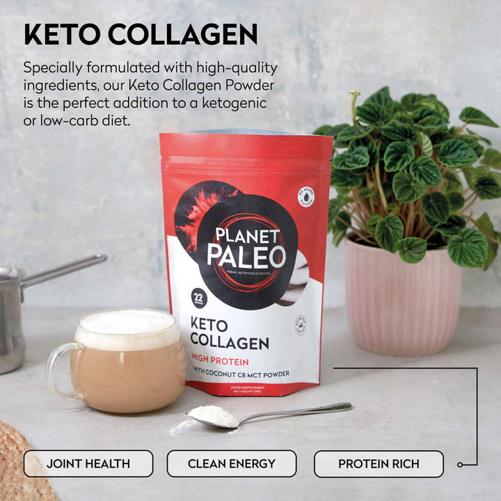 Keto Collagen with C8 MCT 220g
