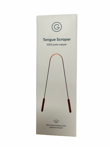 Gutology Copper Tongue Scraper – 100% Pure Copper