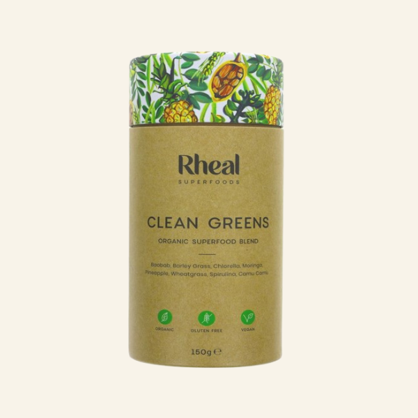 Rheal Superfoods clean greens.