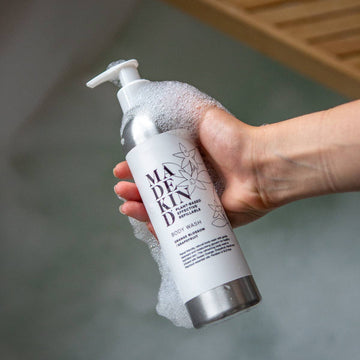 MadeKind Natural Body Wash – Orange Blossom &amp; Grapefruit (250ml)
