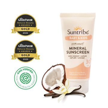 Suntribe Baby & Kids Organic Mineral Sunscreen SPF 30 – 100 ml