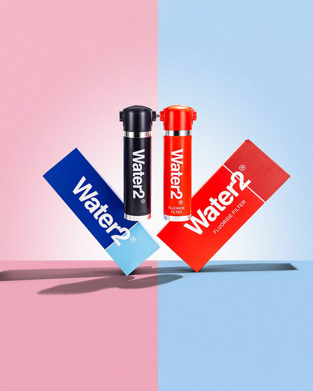 Water2 Pod 2.0 + Fluoride Filter Bundle – Complete Under Sink Water Filtration System