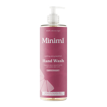 Miniml Hand Wash – Uplifting Pink Grapefruit & Aloe Vera